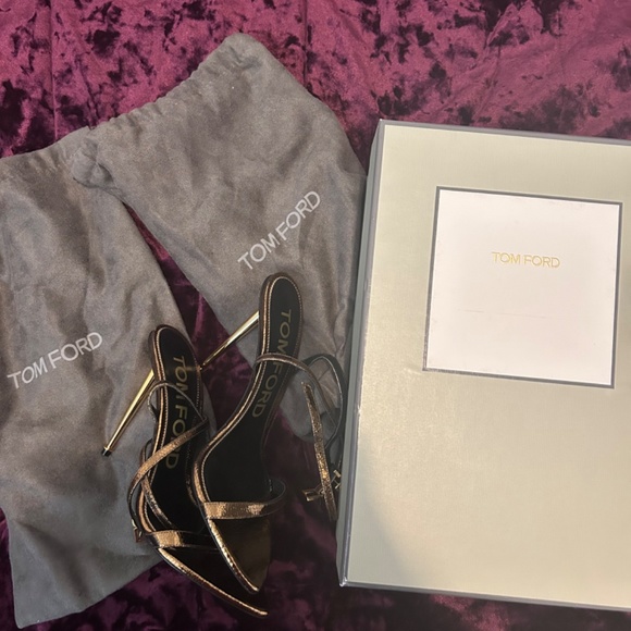Bronze Tom Ford Heels - Picture 5 of 9